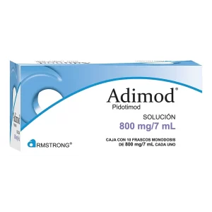Adimod Solución 800 Mg/7 Ml, 10 Frascos 7 Ml
