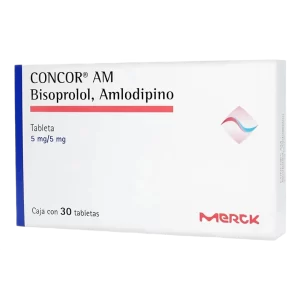 Concor Am Tableta 5 Mg/5 Mg, 30 Tabletas