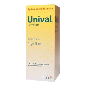 Unival Suspensión Oral 20 G/100 Ml, 1 Frasco 230 Ml