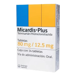 Micardis Plus Tableta 80 Mg/12.5 Mg, 14 Tabletas