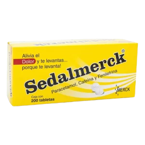 Sedalmerck Tableta 50 Mg/5 Mg/500 Mg, 200 Tabletas